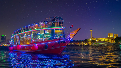 Dhow Cruise with Dinner & Live Entertainment