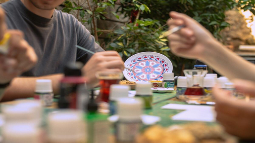Turkish Tile Painting Art Workshop