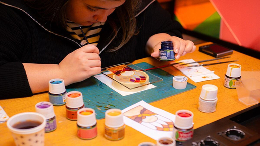 Traditional Stained Glass Painting Workshop