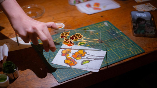 Traditional Stained Glass Painting Workshop