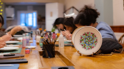 Turkish Tile Painting Art Workshop