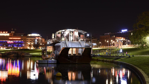 1-Hour Night Lights Vistula River Cruise