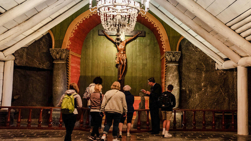 Wieliczka Salt Mine Guided Tour with Hotel Transfer