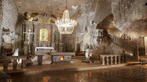 Wieliczka Salt Mine Guided Tour with Hotel Transfer