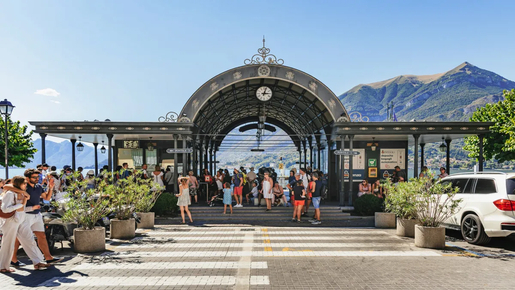 From Milan: Lake Como, Lugano & Bellagio by Bus with Private Boat Tour
