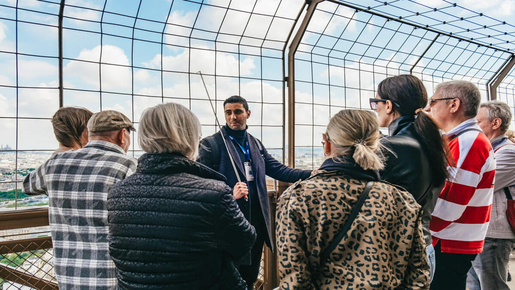 Eiffel Tower Guided Tour with Elevator Access to the Second Floor