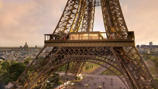 Dinner at Eiffel Tower's Madame Brasserie