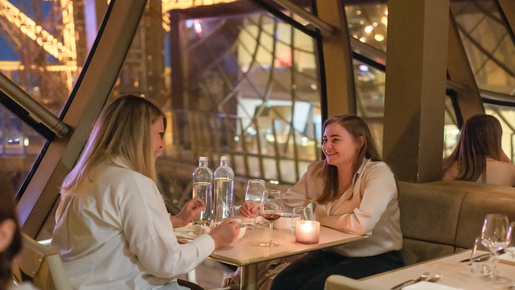 Dinner at Eiffel Tower's Madame Brasserie