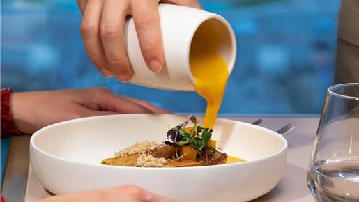 Dinner at Eiffel Tower's Madame Brasserie