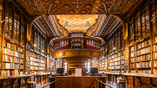Livraria Lello Ticket: Gold Voucher