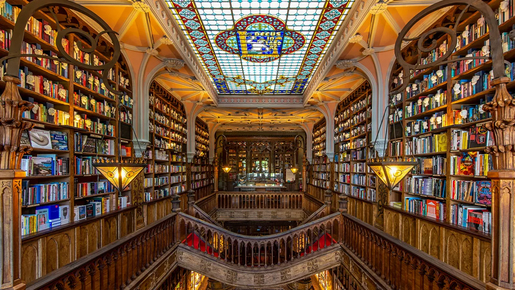 Livraria Lello Ticket: Gold Voucher