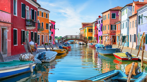 Murano & Burano Islands Boat Tour with Glass Blowing