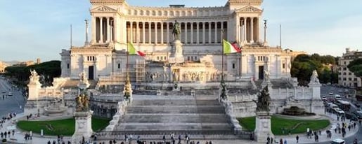 Altar of the Fatherland Glass Elevator