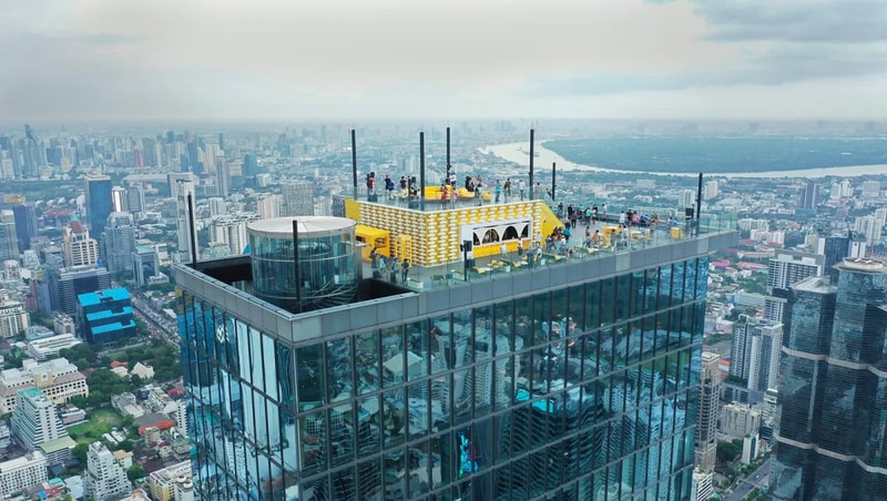 Mahanakhon SkyWalk Ticket City Pass