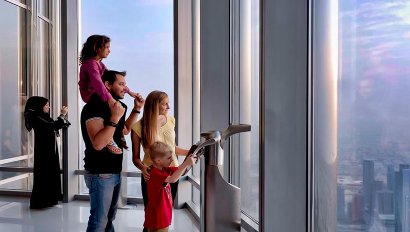 Burj Khalifa At The Top Ticket: Level 124 & 125 City Pass