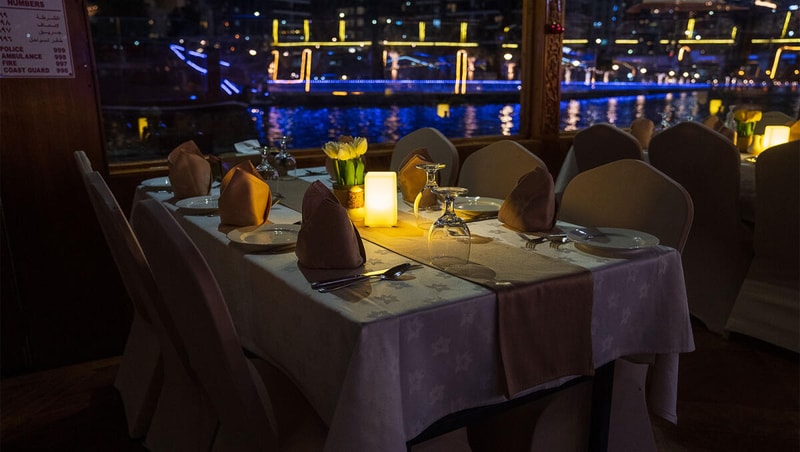 Dhow Cruise with Dinner & Live Entertainment City Pass
