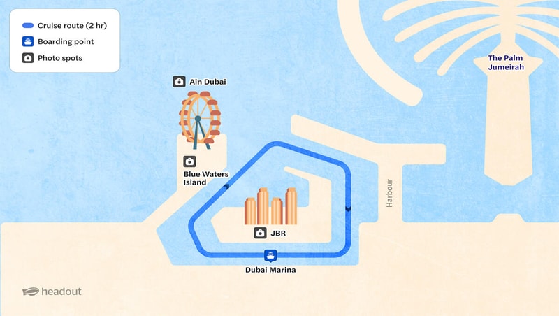 From Dubai Marina: Dhow Cruise with Dinner & Live Entertainment City Pass