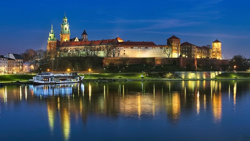 1-Hour Night Lights Vistula River Cruise City Pass