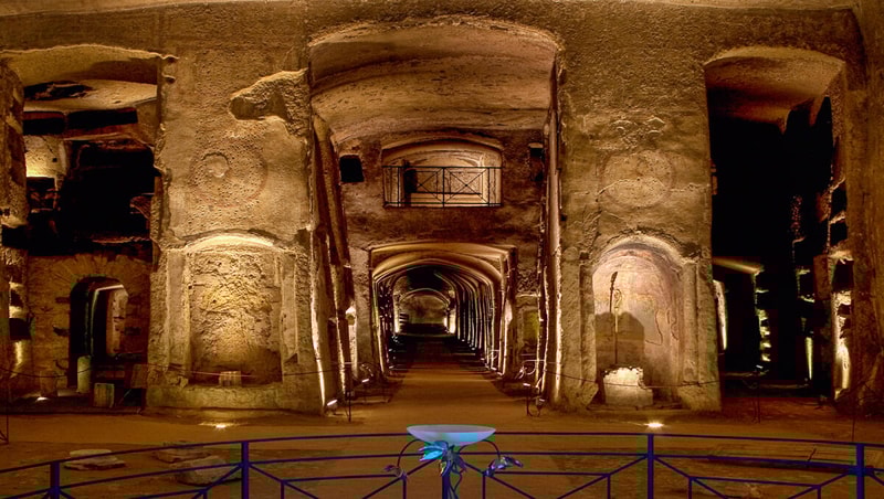 Catacombs of Naples: San Gaudioso & San Gennaro Guided Tour City Pass