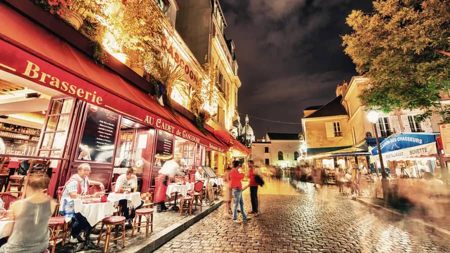 Paris Montmartre Streets