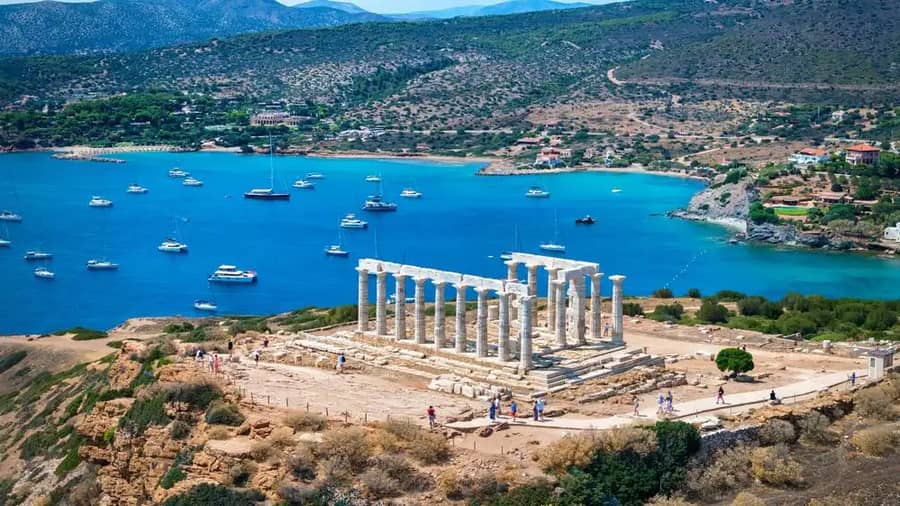 Cape Sounion Temple Of Poseidon
