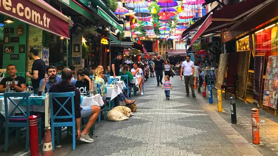 Istanbul Kadikoy Night