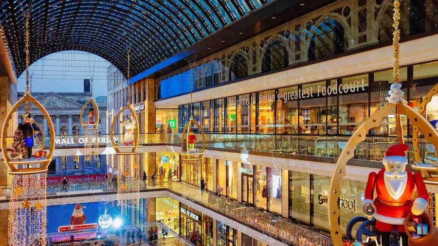 Berlin New Year Christmas Shopping