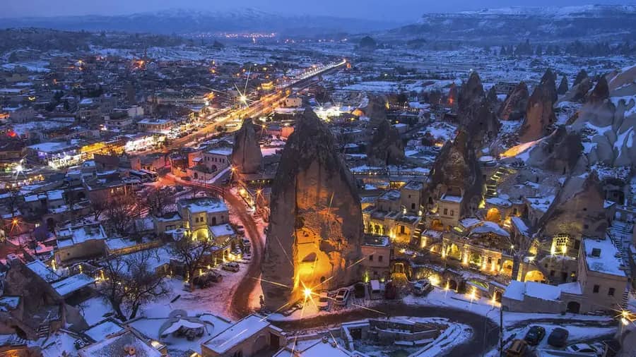 Cappadocia Winter Evening