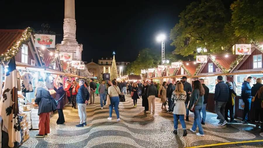 Lisbon Christmas Markets Stroll
