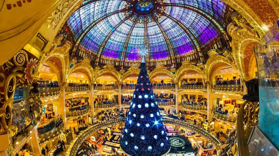 Paris Christmas Shopping