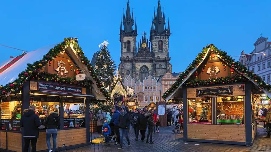 Prague Old Town Square Christmas Market