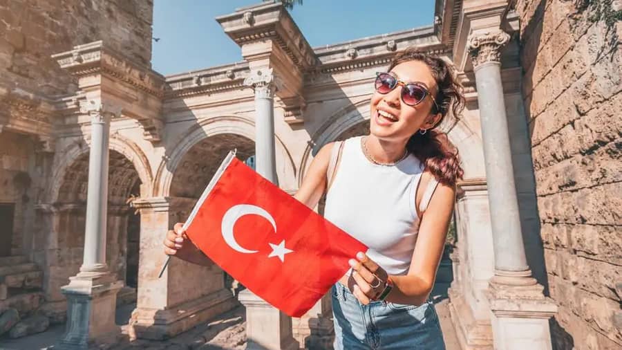 Antalya Old Town Tourist