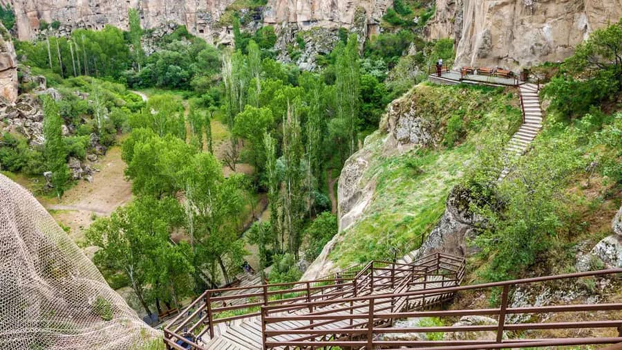 Cappadocia Ihlara Valley Stairs