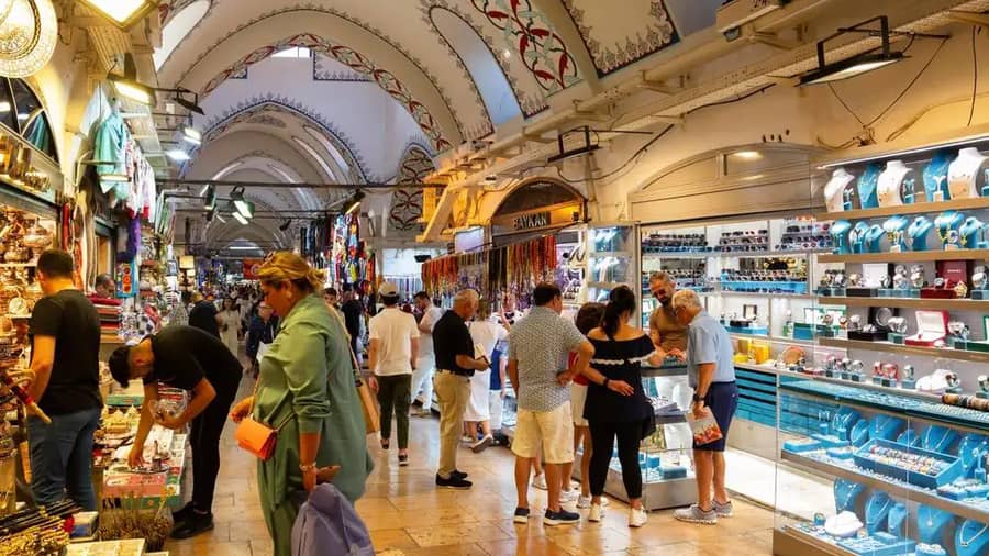 Istanbul Grand Bazaar Streets