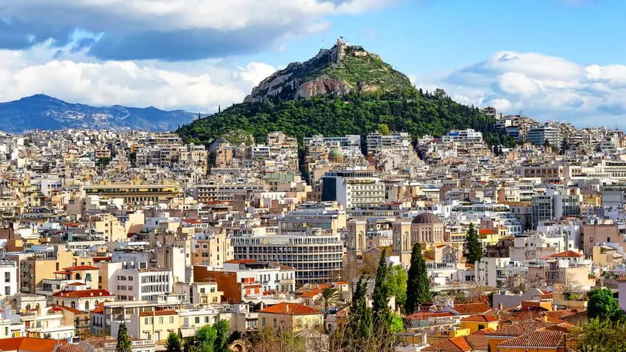 Athens Mount Lycabettus