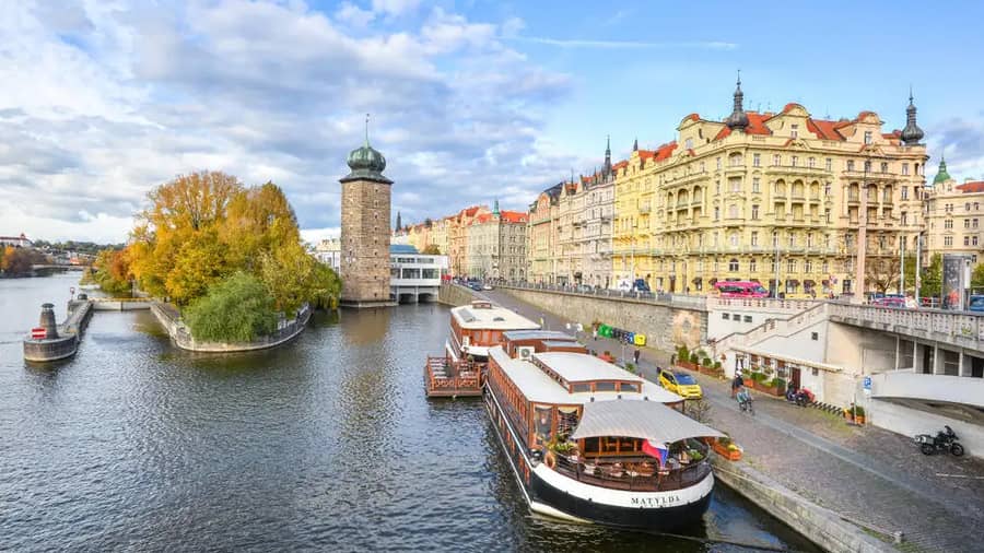 Prague Kampa Island