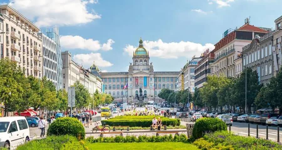 Prague Wenceslas Square
