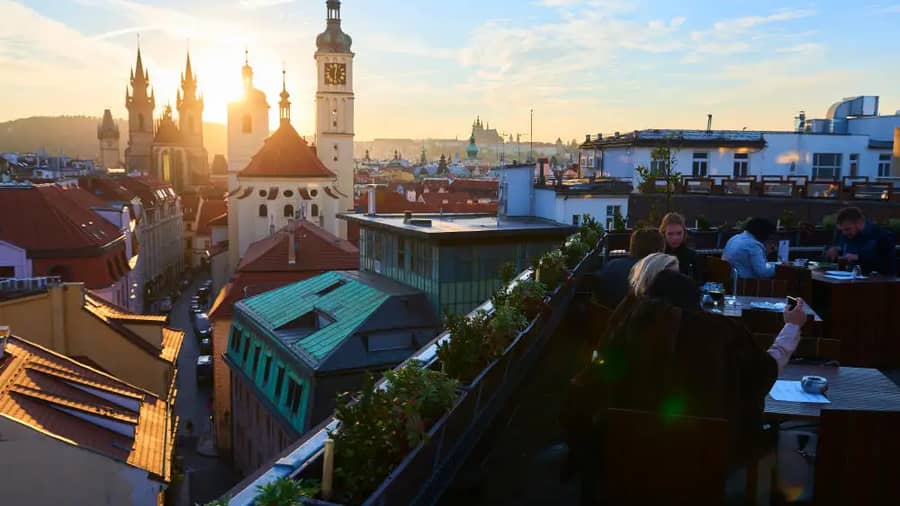 Prague Rooftop Restaurant
