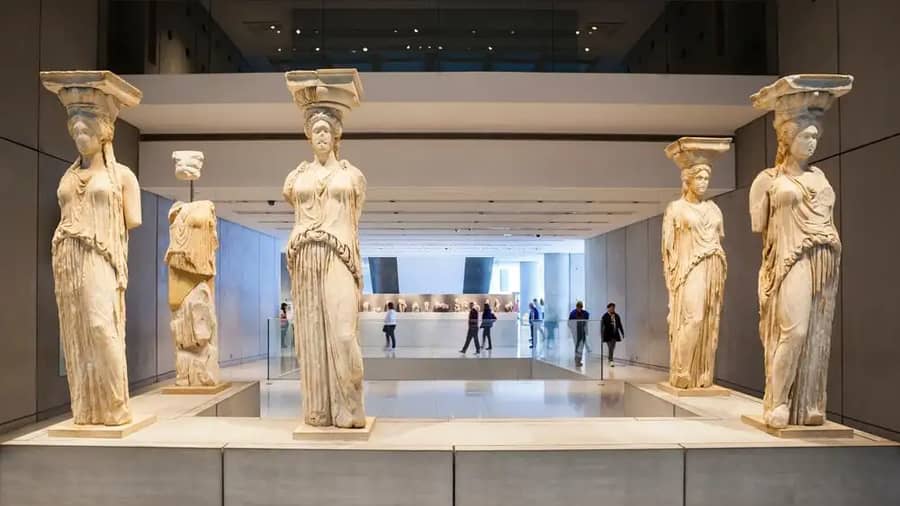 Acropolis Museum Athens Inside