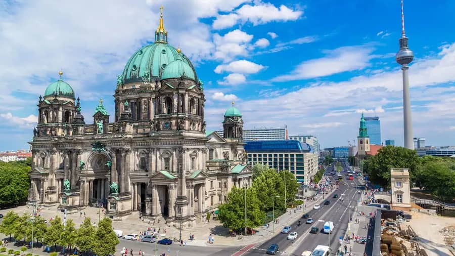 Berlin Cathedral View