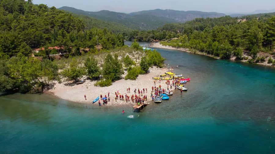 Koprulu Canyon Rafting Start