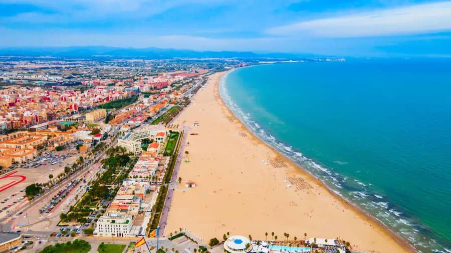 Valencia Malvarrossa Beach