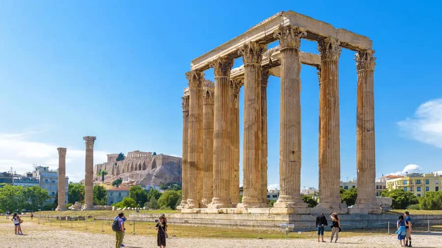 Temple Of Olympian Zeus
