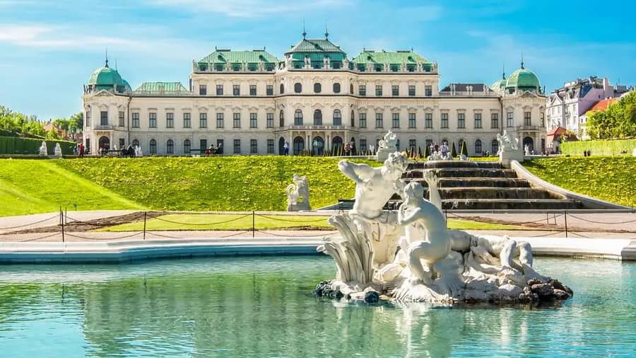 Vienna Belvedere Palace And Gardens