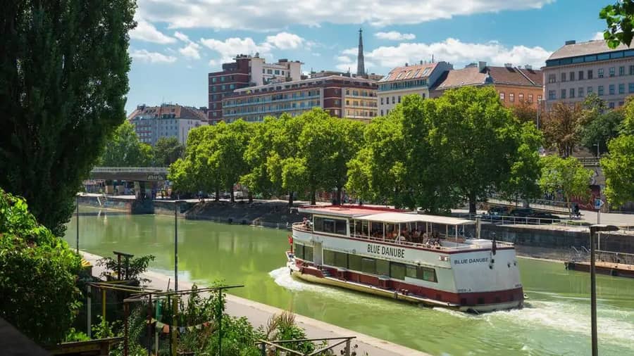 Vienna Cruise Along The Danube River