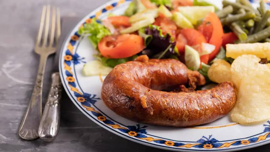 Portuguese Smoked Sausage Alheira
